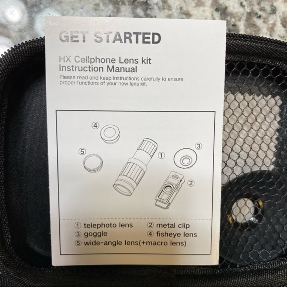 HX CellPhone Lens Kit - Picture 2 of 3